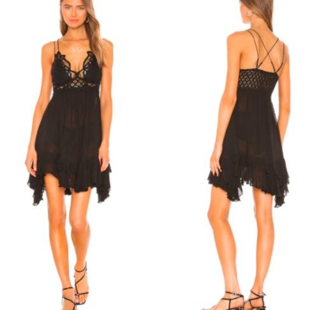 Free People Adella Slip Dress